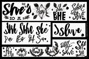 “She don’t want to be saved don’t save her” tattoo idea