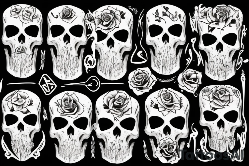 Death before dishonee tattoo idea