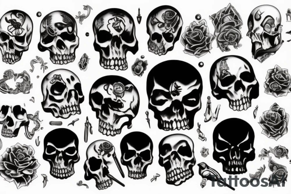 Death before dishoner tattoo idea