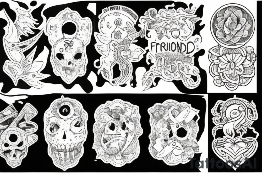 friendship tattoo idea
