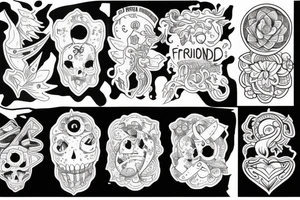 friendship tattoo idea