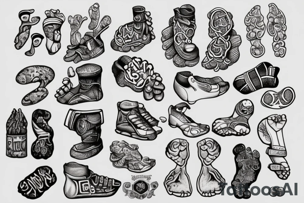 Foot cookies, mud cookies , Yemen tattoo idea