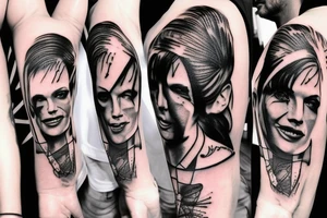 tom brady wearing a dress tattoo idea