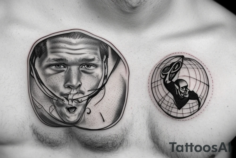 tom brady kissing the earth tattoo idea