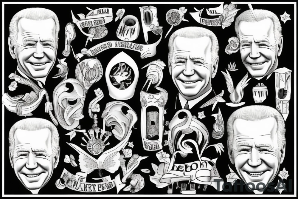 Joe biden tattoo idea