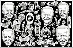 Joe biden tattoo idea