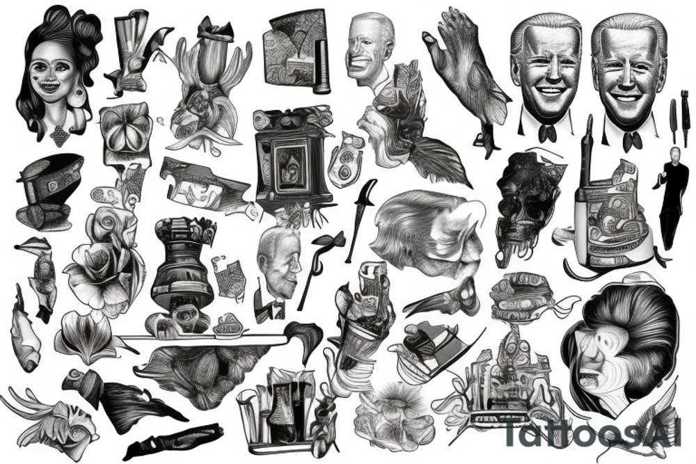 Joe biden tattoo idea