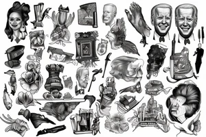 Joe biden tattoo idea