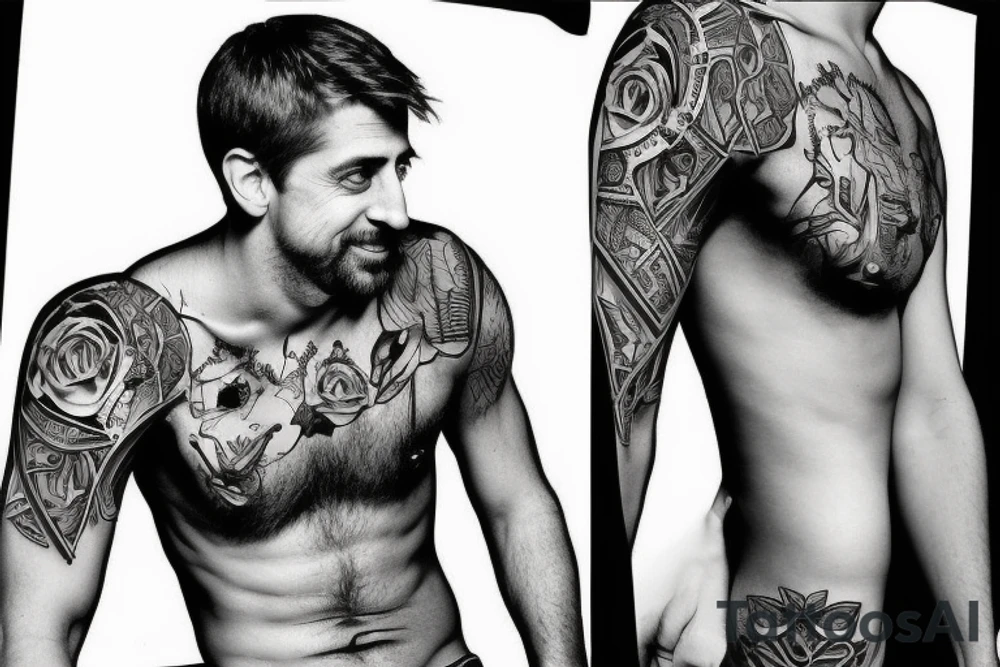 sexy aaron rodgers deformed tattoo idea