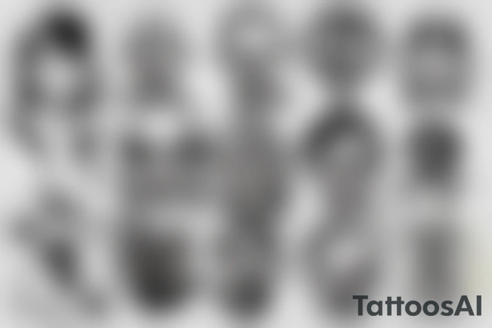 hitler yoga tattoo idea