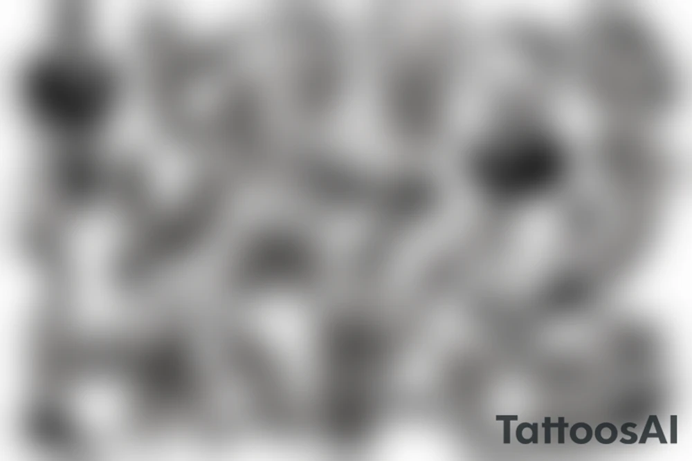 hitler yoga tattoo idea