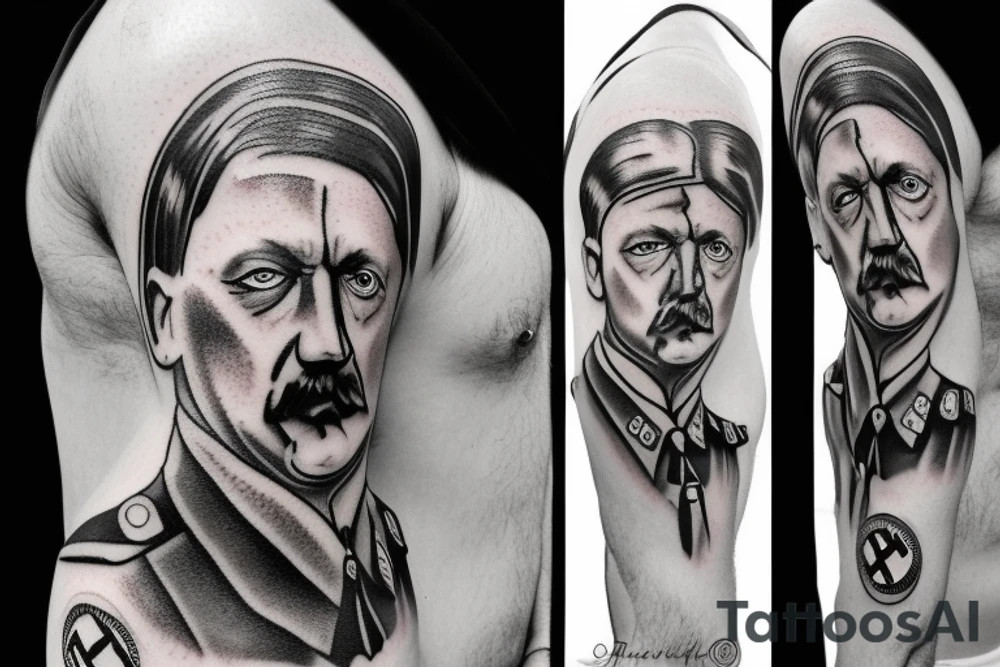 hitler, sexy tattoo idea