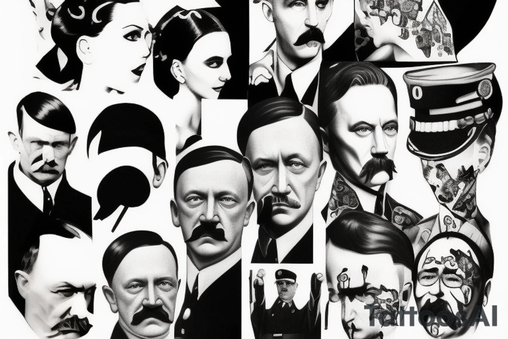 hitler, sexy tattoo idea
