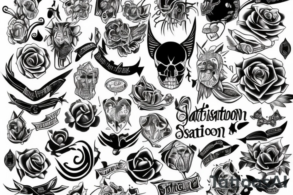 Satisfaction tattoo idea