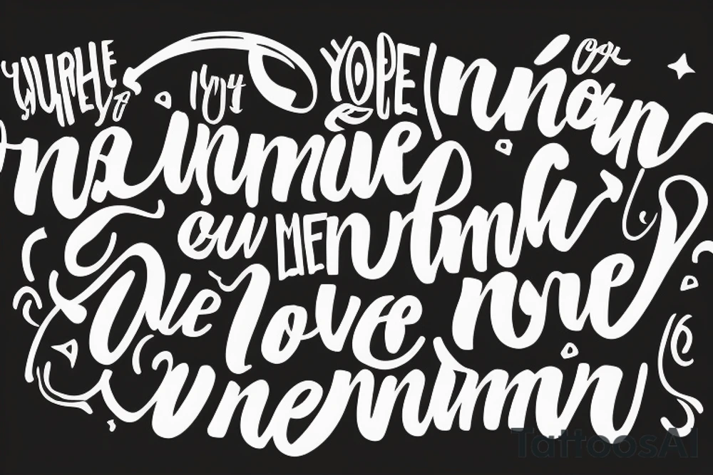 Quote that says “ The moment you give up is the moment you let someone else win” tattoo idea