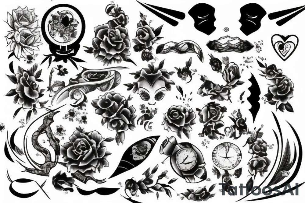 timeless life tattoo idea
