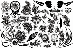 timeless life tattoo idea