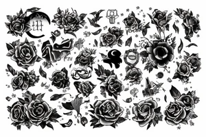 timeless life tattoo idea