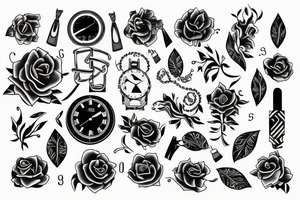 timeless life tattoo idea