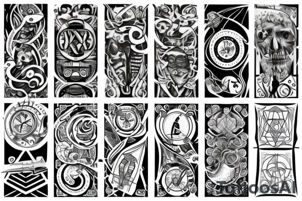 timeless life tattoo idea