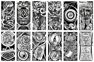 timeless life tattoo idea
