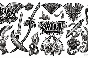 sword into the hearth tattoo idea