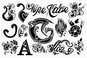 Name tatoo tattoo idea