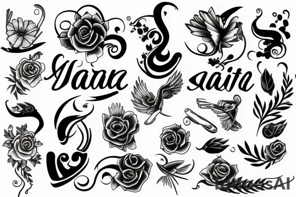 Name tatoo tattoo idea