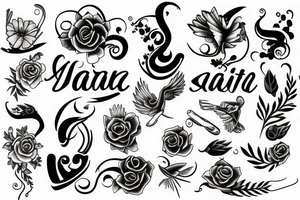 Name tatoo tattoo idea