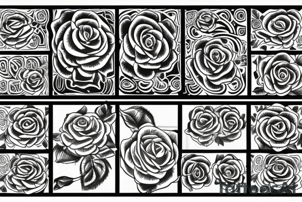 rose tattoo idea