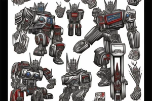 Optimus Prime tattoo idea