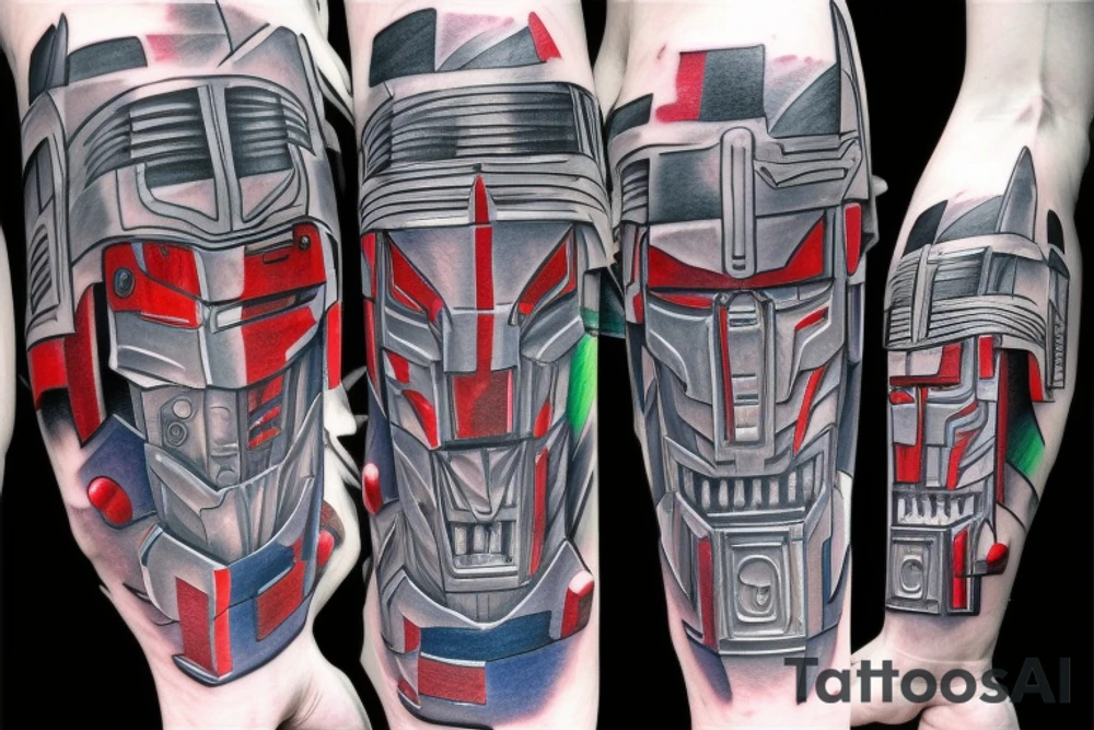 Optimus Prime tattoo idea