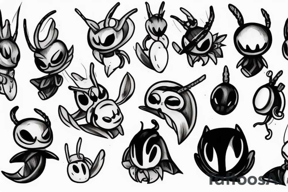 Quirrel Hollow Knight tattoo idea