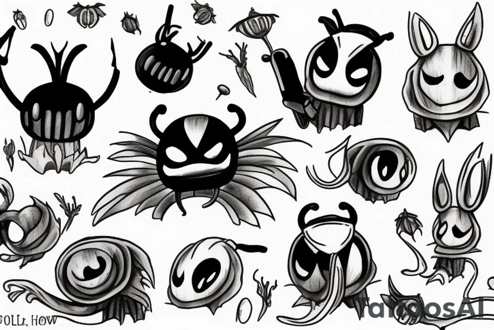 Quirrel Hollow Knight tattoo idea