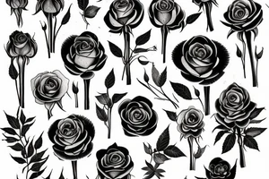 I am a forest, and a night of dark trees: but he who is not afraid of my darkness, will find banks full of roses under my cypresses tattoo idea