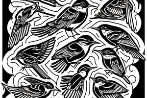 flying wagtail tattoo idea