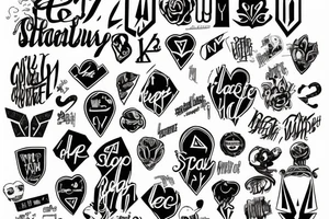text it's one step away tattoo idea