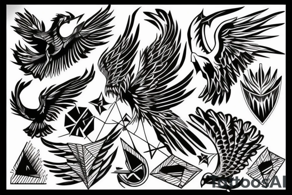 Pheonix 42 running tattoo idea