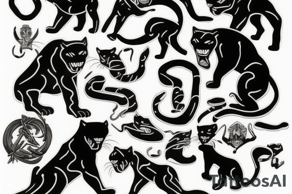 panther tattoo idea