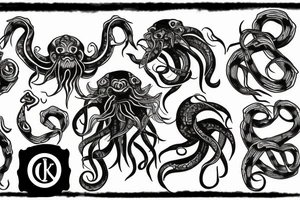 Kraken tattoo idea