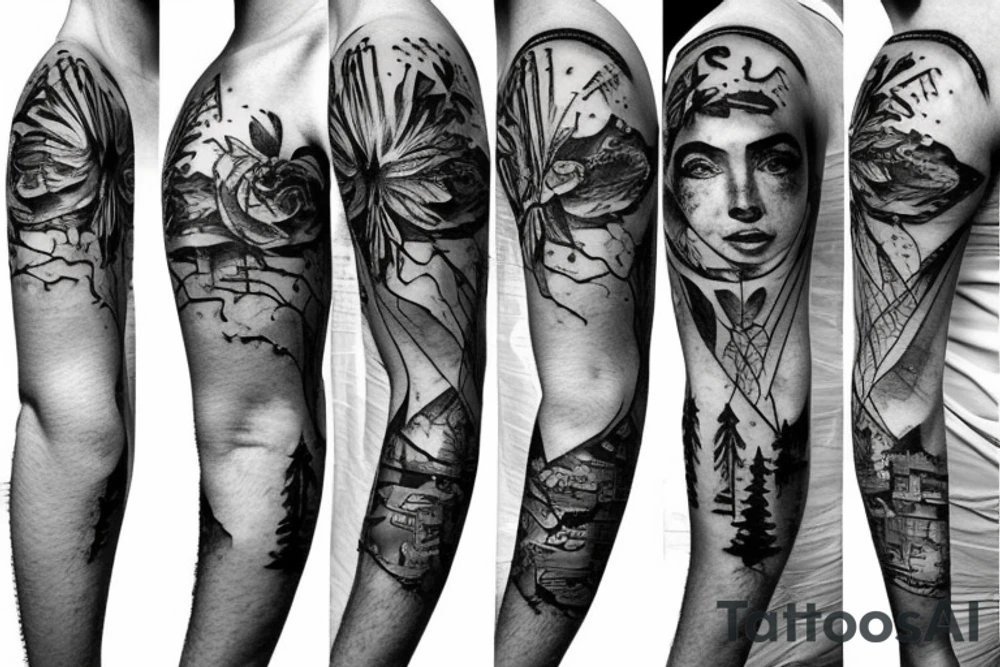 Lebanon map tattoo idea