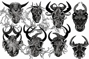 taurus thunderbolt tattoo idea