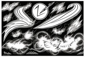 lightning strike, gods, storm, icarus, anger, lightning, white lightning tattoo idea