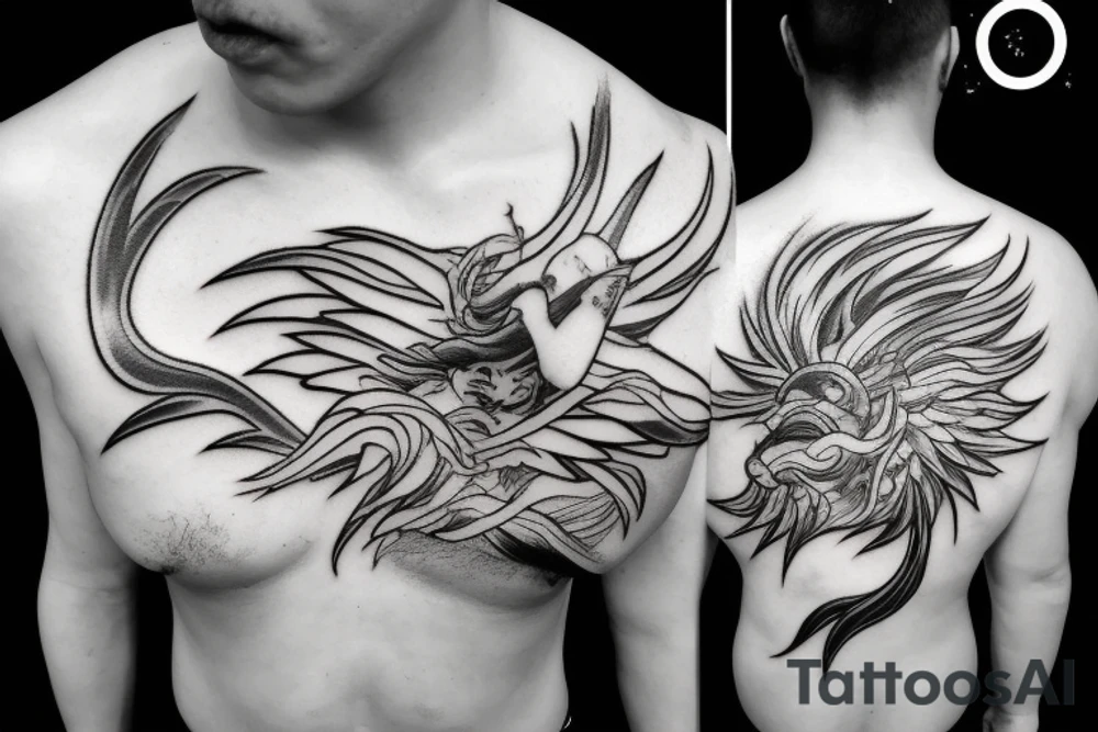 lightning strike, gods, storm, icarus, anger, lightning, white lightning, japanese clouds tattoo idea