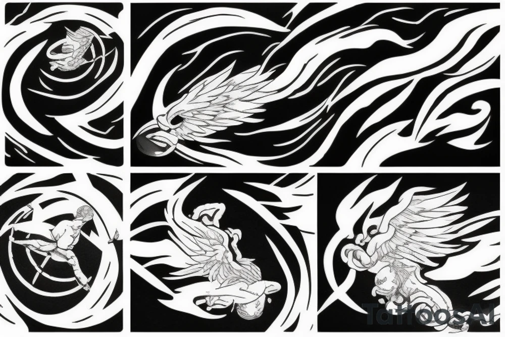 lightning strike, icarus, white lightning, japanese clouds tattoo idea lightning strike, icarus, white lightning, japanese clouds tattoo idea