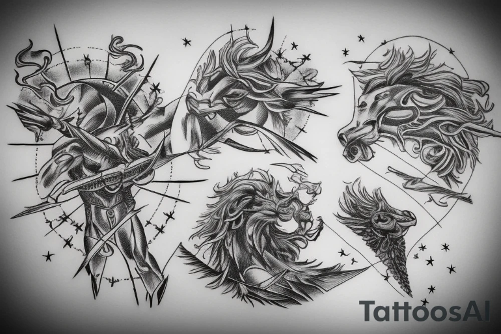 lightning strike storm, Phoenician, fire, war, achilles tattoo idea