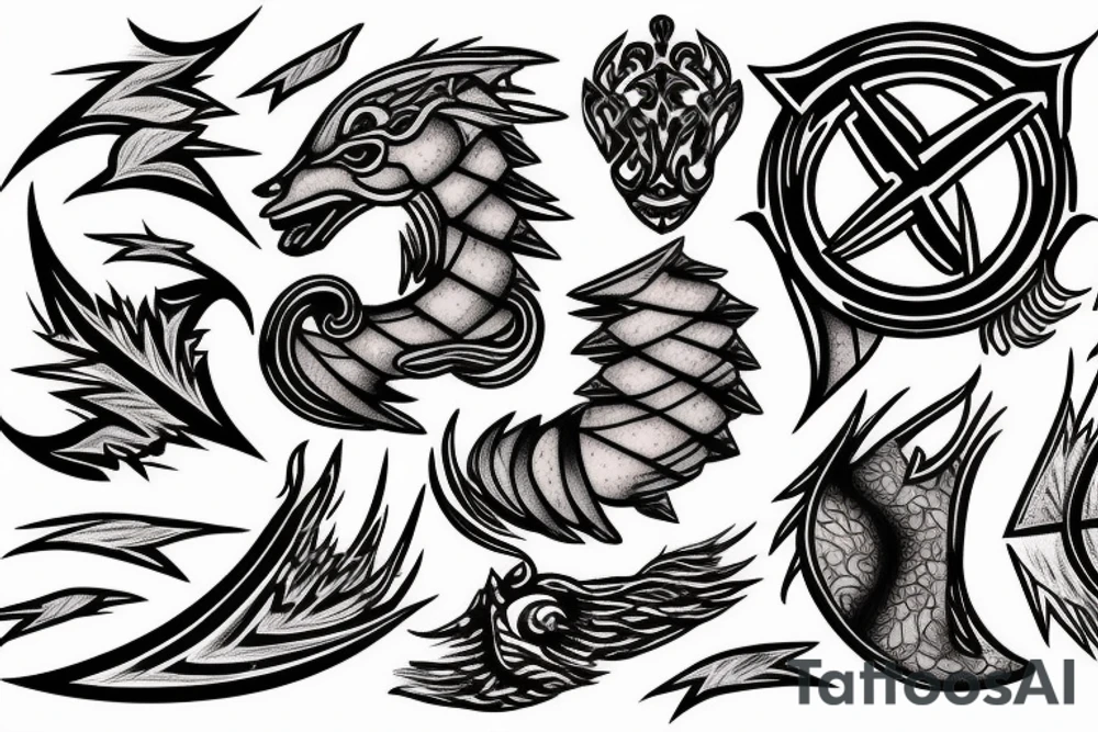 lightning strike storm, Phoenician, fire, war, achilles tattoo idea
