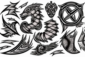 lightning strike storm, Phoenician, fire, war, achilles tattoo idea
