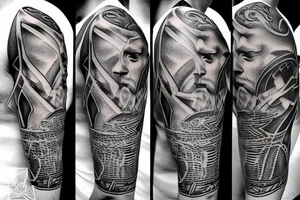 lightning strike storm, Phoenician, fire, war, achilles tattoo idea