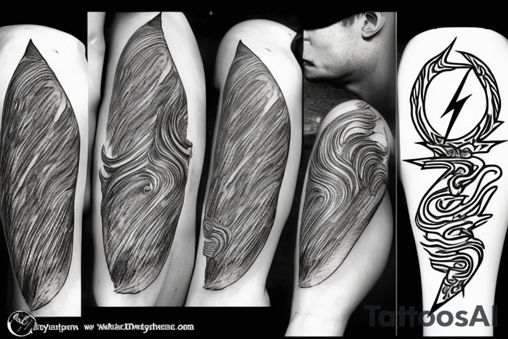 lightning strike storm, Phoenician, fire, war, Sisyphus tattoo idea lightning strike storm, Phoenician, fire, war, Sisyphus tattoo idea